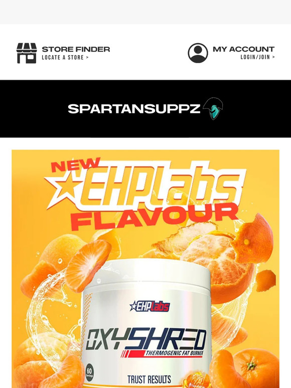 Just Landed: NEW Oxyshred flavour 🔥