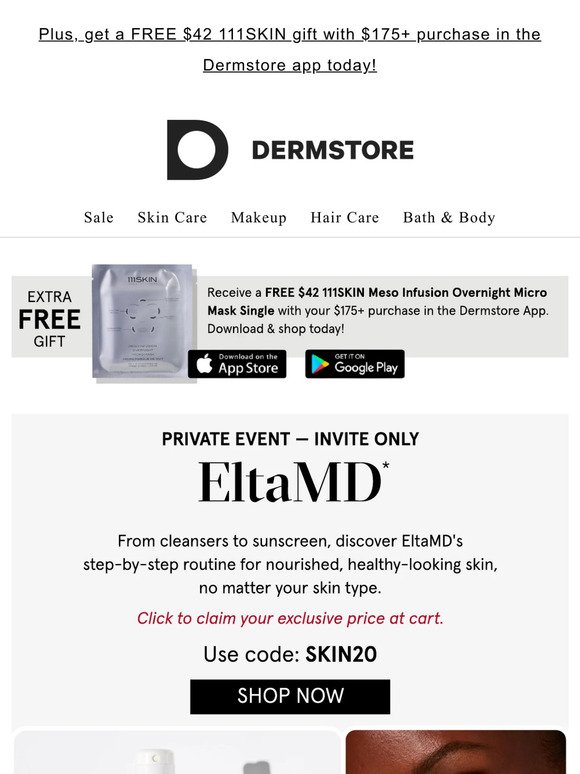 EltaMD's six steps to healthier skin at an exclusive price