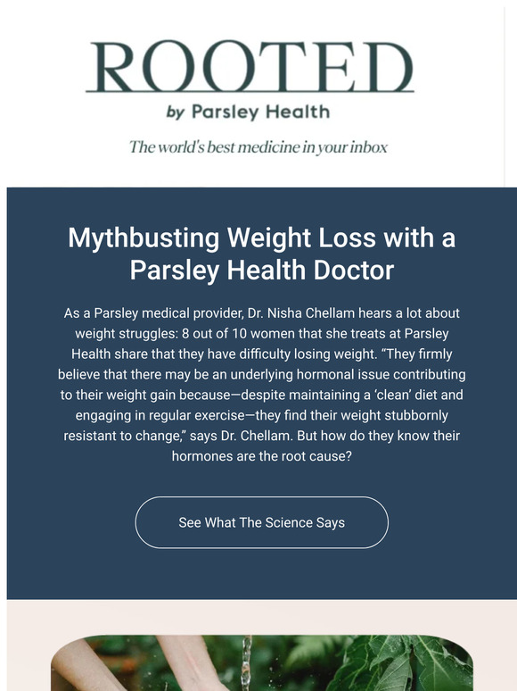 Parsley Health Mythbusting weight loss with a Parsley doctor Milled