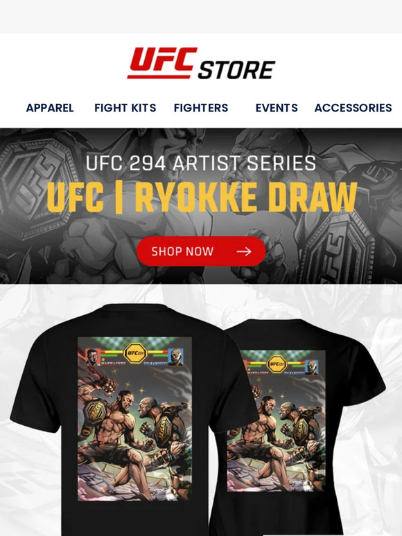 Introducing the UFC 294 Artist Series Tees