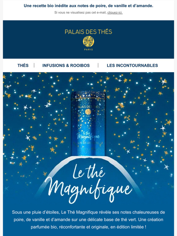Palais Des Thes Nouvelle édition limitée le Thé Magnifique Milled