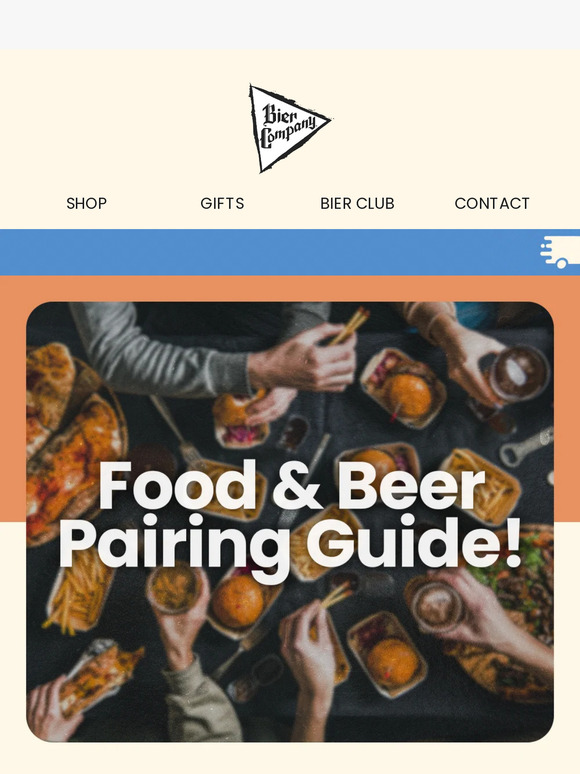 Our food and beer pairing guide 🍔