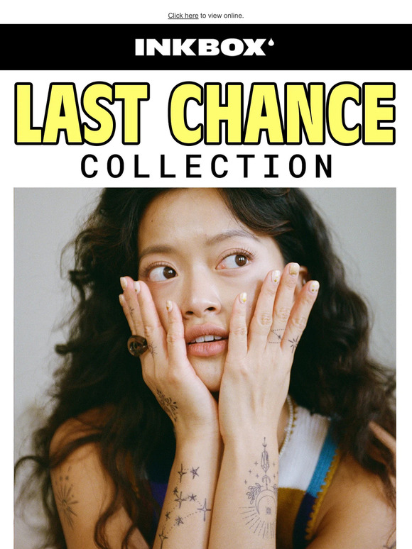 inkbox Tattoos LAST CHANCE COLLECTION 👋 Milled