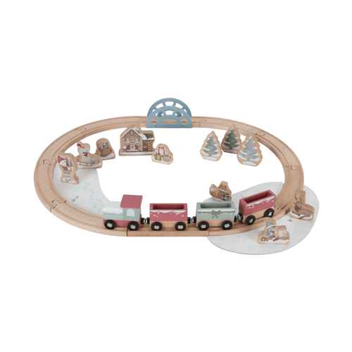 Little Dutch Wooden Train Track Christmas
