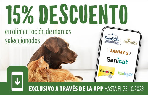 15% de descuento en alimentación de marcas seleccionadas