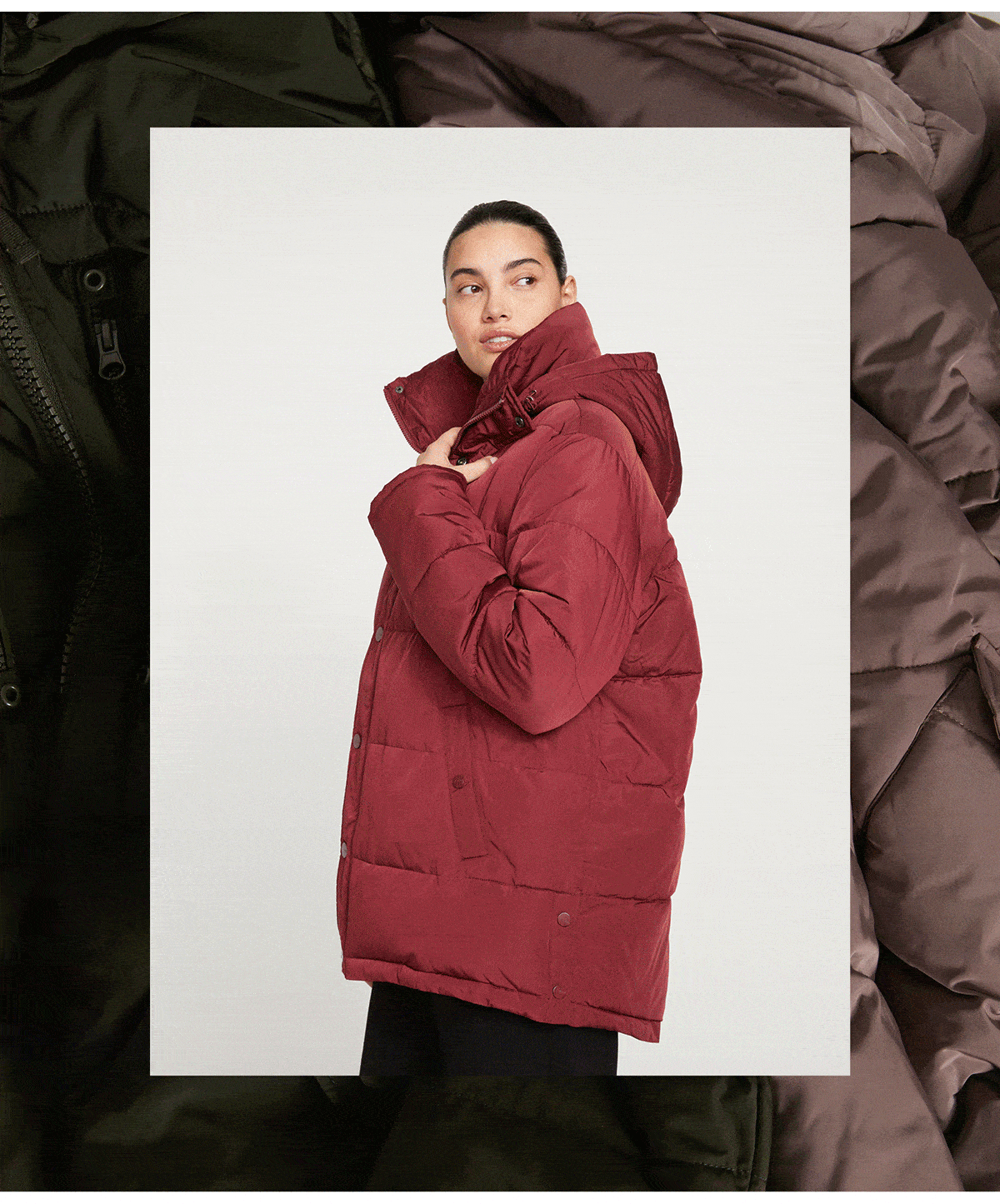 Universal Standard Our warmest puffers in new colors Milled