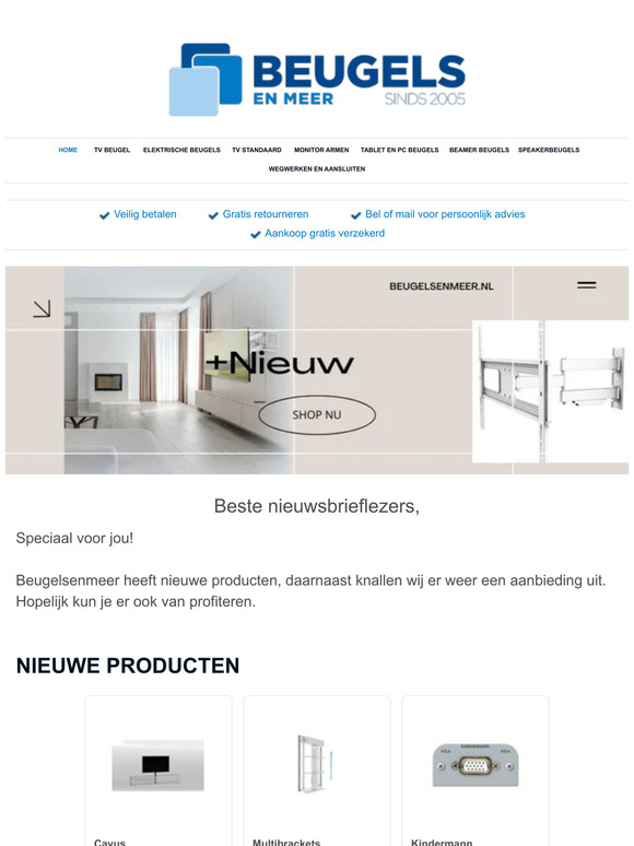 Speciale aanbiedingen voor jou met nieuwe producten!