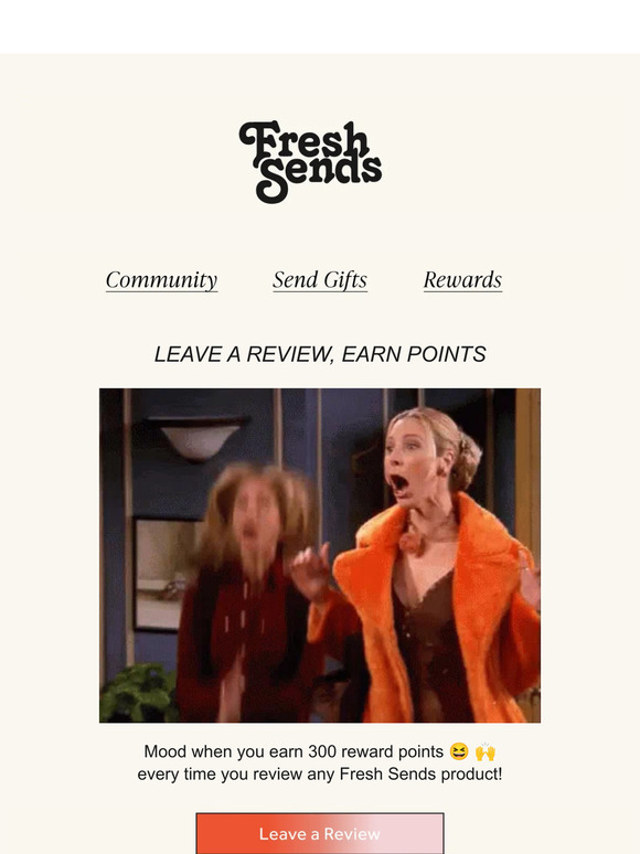 Fresh Sends Boo! It's your reward points calling... Milled