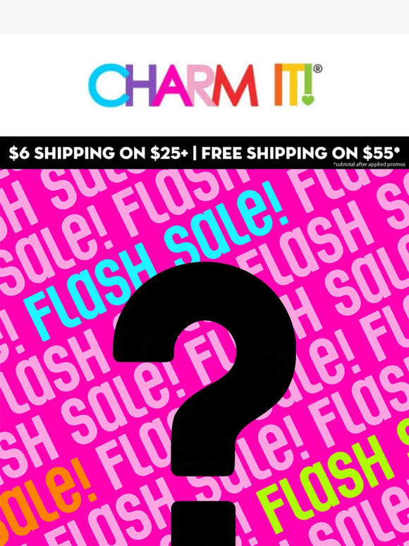 Surprise Flash Sale!