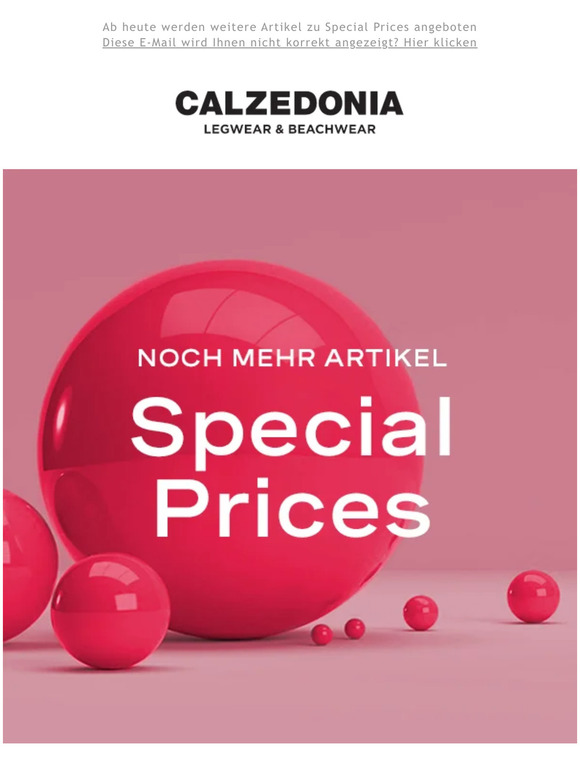 Special Prices: Neue Artikel mit -70% 💥