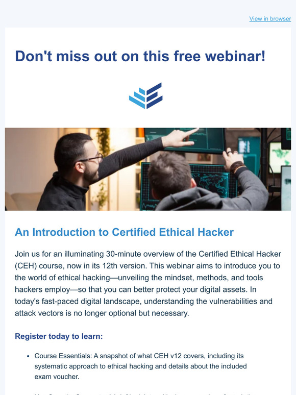 Join us Next Week for 2 Great Webinars! ➡