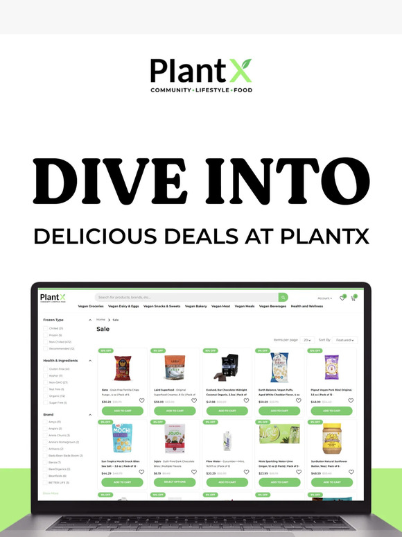 Dive into Delicious Deals at PlantX