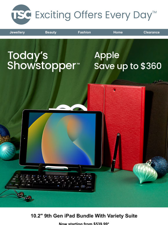 The Shopping Channel Double Today’s Showstopper™ Apple & Hoppel