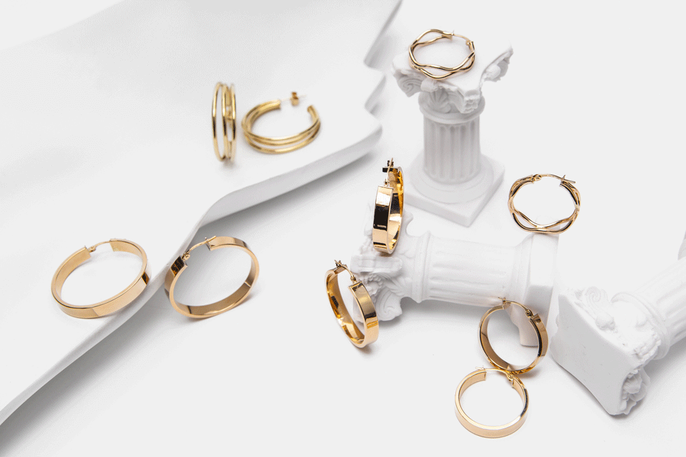 Close-up of selected items from the KAY Reaura collection.