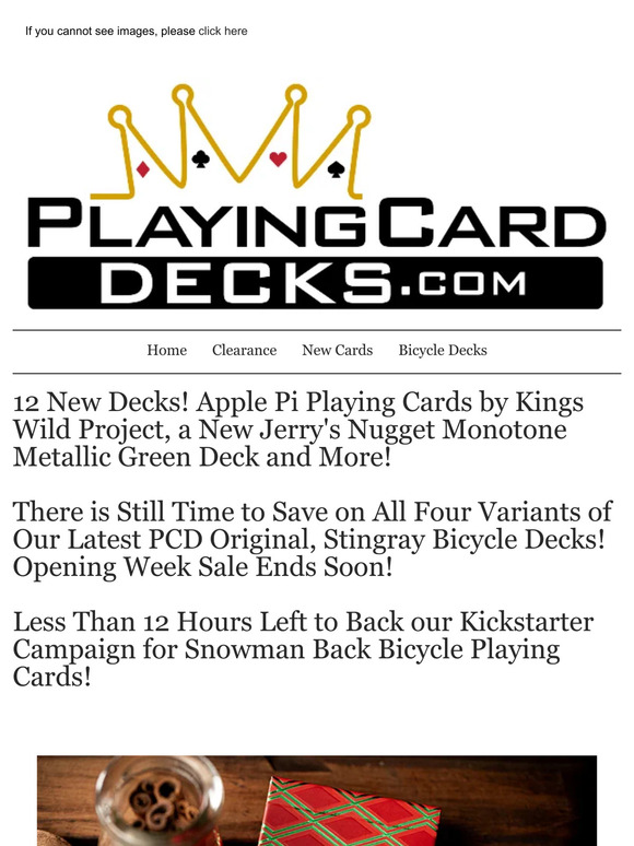 12 New Decks from Bicycle, King's Wild Project and More!