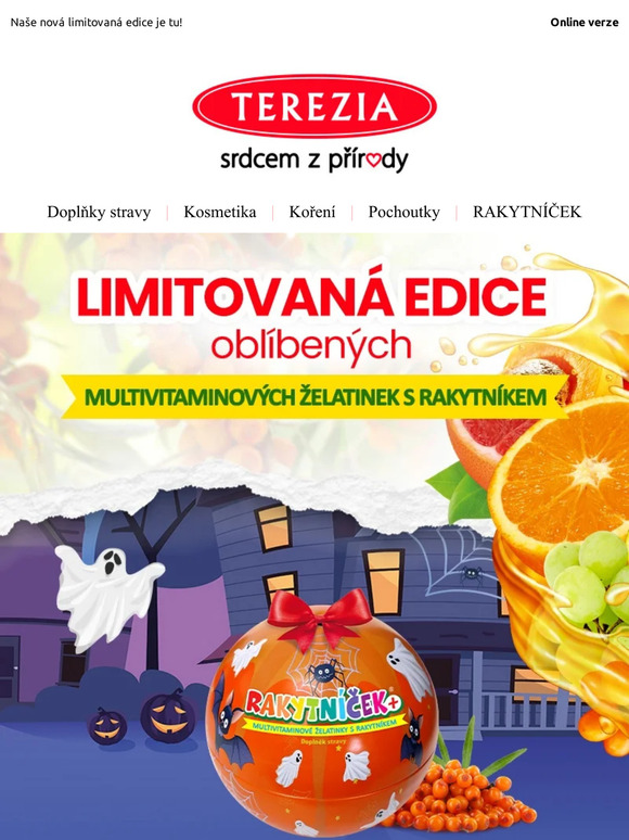 Limitovaná edice oblíbených multivitaminových želatinek a soutěž o Legoland pro celou rodinu.