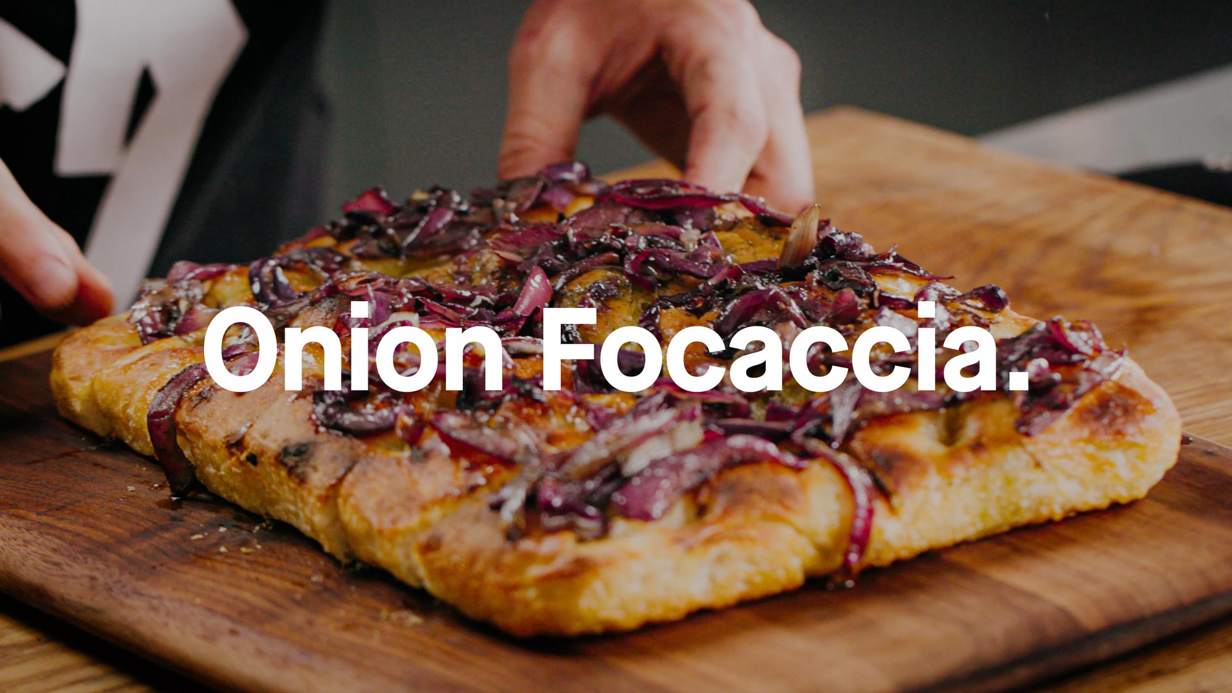 Onion Foccacia