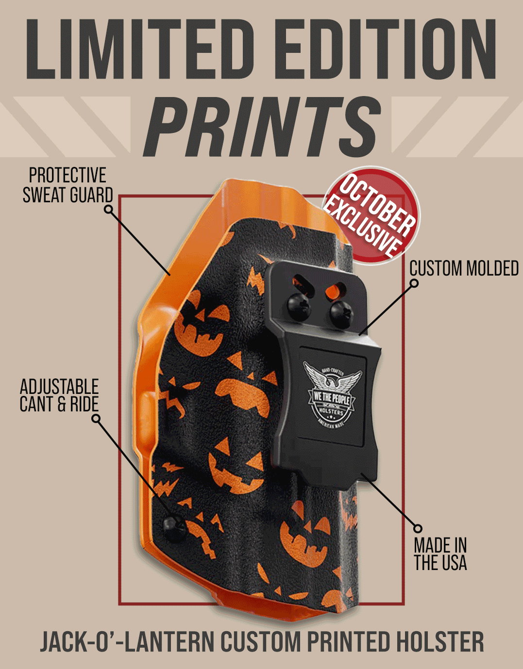 We the People Holsters Our Kind of Halloween Spirit 👻 Milled