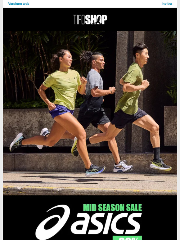 Mid Season Sale ASICS | -30% sui nuovi arrivi