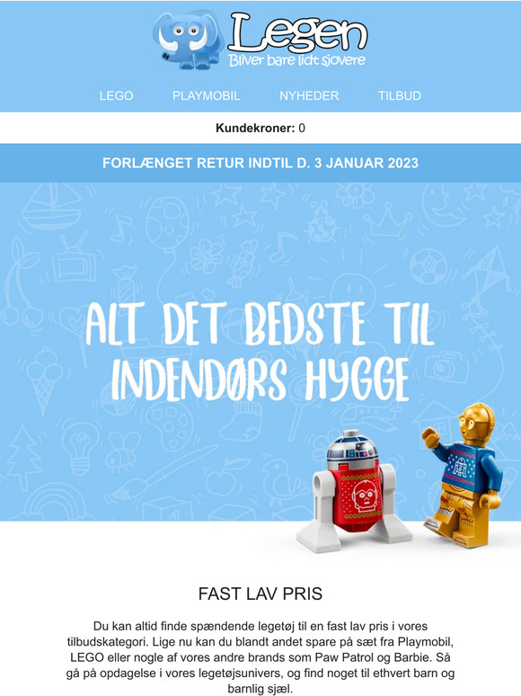 Det er blevet tid til at hygge indenfor i varmen, —