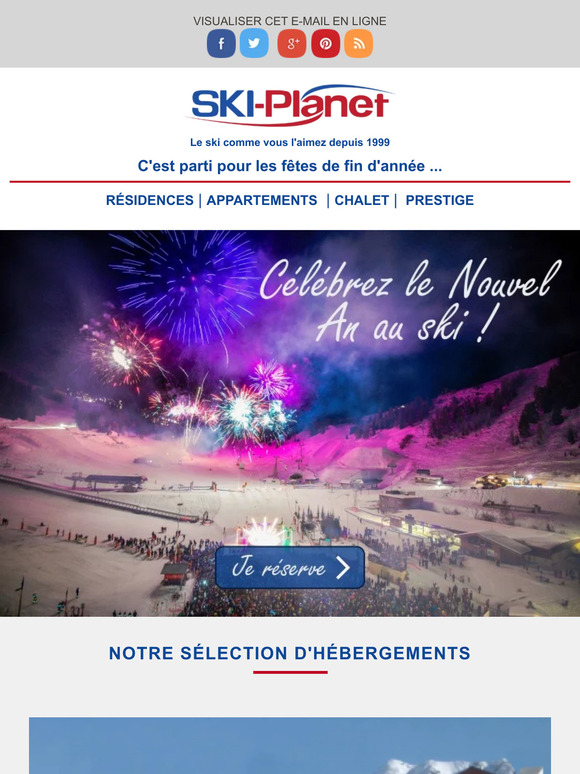 Profitez du nouvel an au ski !