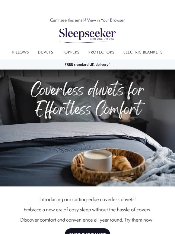 Revolutionise Your Sleep with Coverless Duvets!
