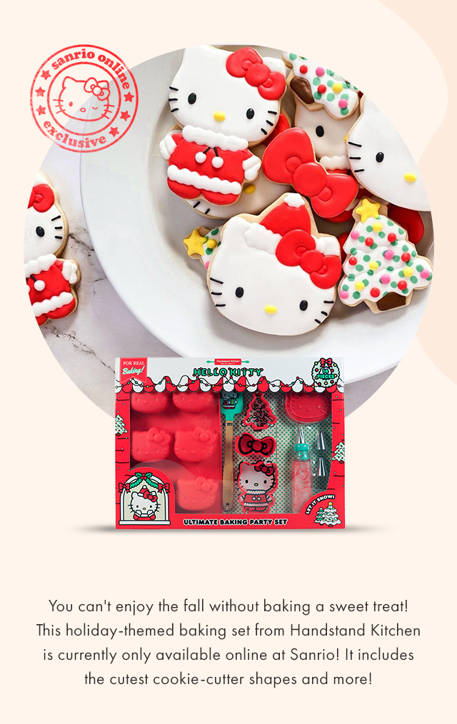 Hello Kitty Holiday Ultimate Baking Party Set