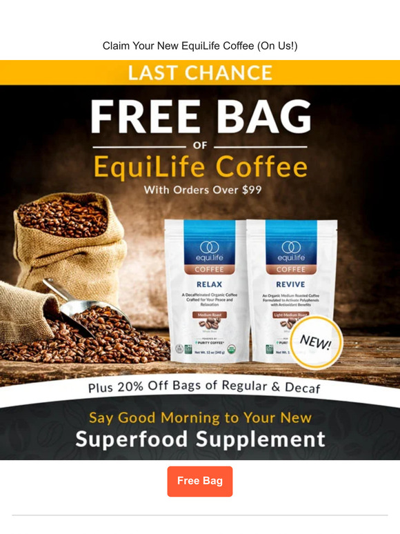 NEW EquiLife Coffee is Almost Gone ⏳