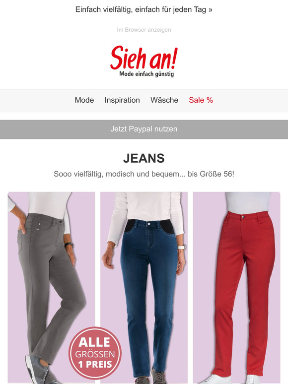 👖 Jeans... sooo günstig bei Sieh an! 👖