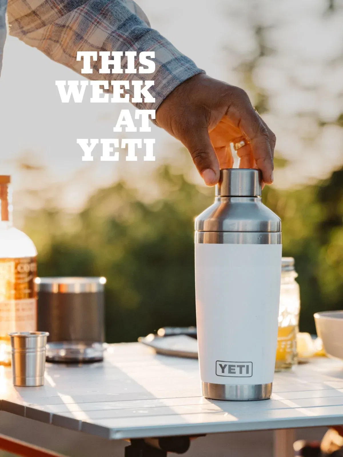Yeti just launched a new cocktail shaker