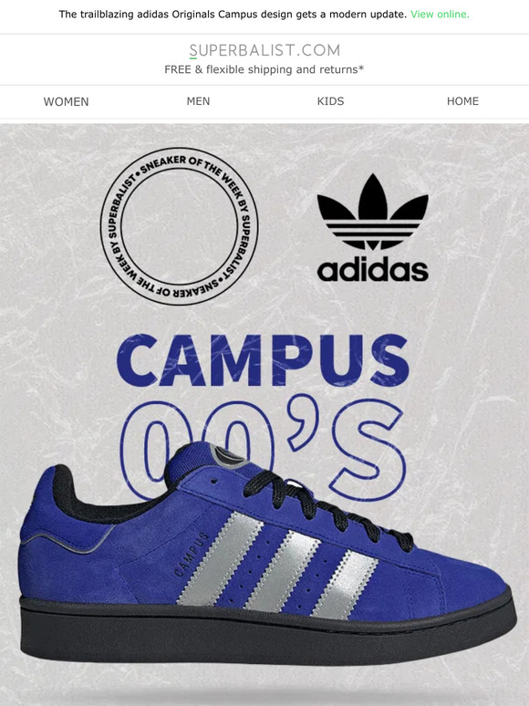 Superbalist: 👟💫 The ADIDAS ORIGINALS CAMPUS is new + improved 💫👟 | Milled