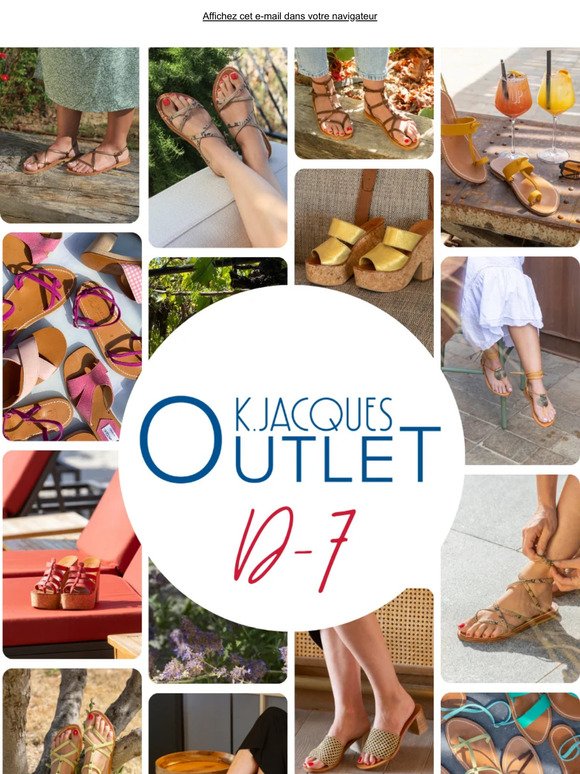 📢 K.Jacques Outlet - the countdown is on !