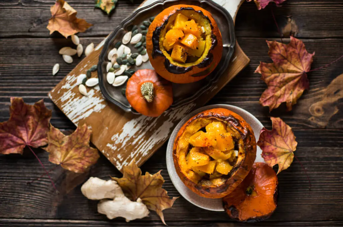 The Blue Zones Solution: Apple pie smoothie + Autumn quinoa salad ...