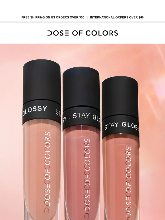Restock Alert: Lip Glosses Have Returned!