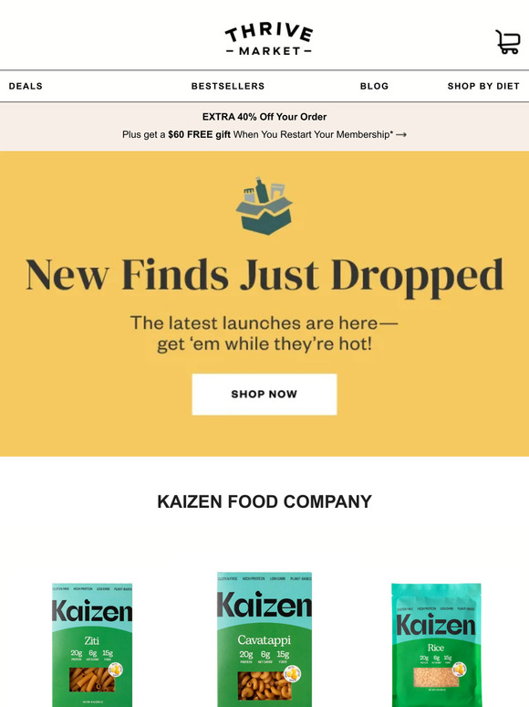 Thrive Market Email Newsletters Shop Sales, Discounts, and Coupon Codes