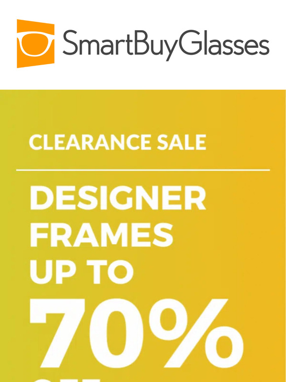 Smartbuyglasses Optical Limited Up to 70 off 🤑 you definitely don't