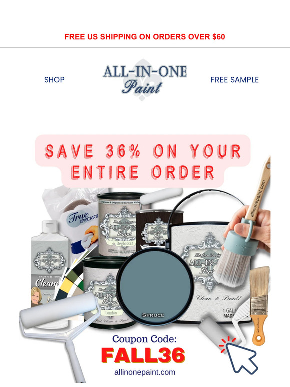 Heirloom Traditions Paint (US) 25 Quarts are back! Save 36 on your