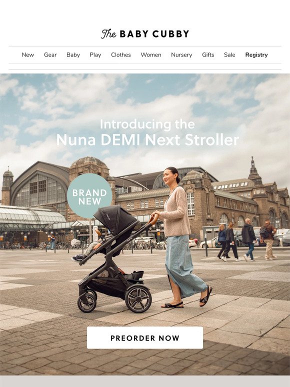 This NEW Nuna Stroller just launched! 👀