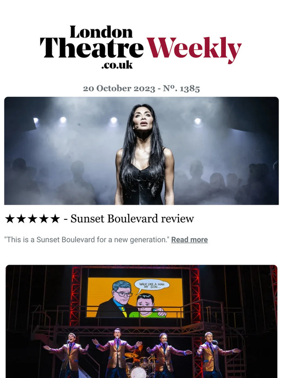 See the ★★★★★ Sunset Boulevard