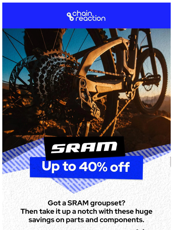 Wow. Huge saving on SRAM parts