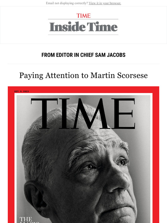 Paying attention to Martin Scorsese