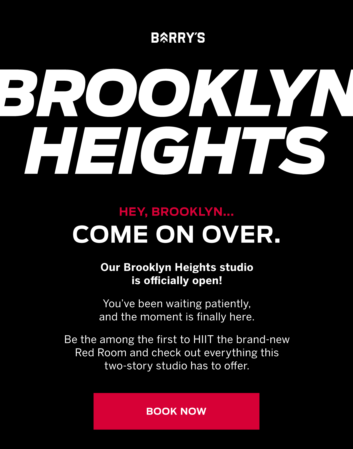 Barry&rsquo;s: Barry&rsquo;s Brooklyn Heights is officially open 🚨 | Milled