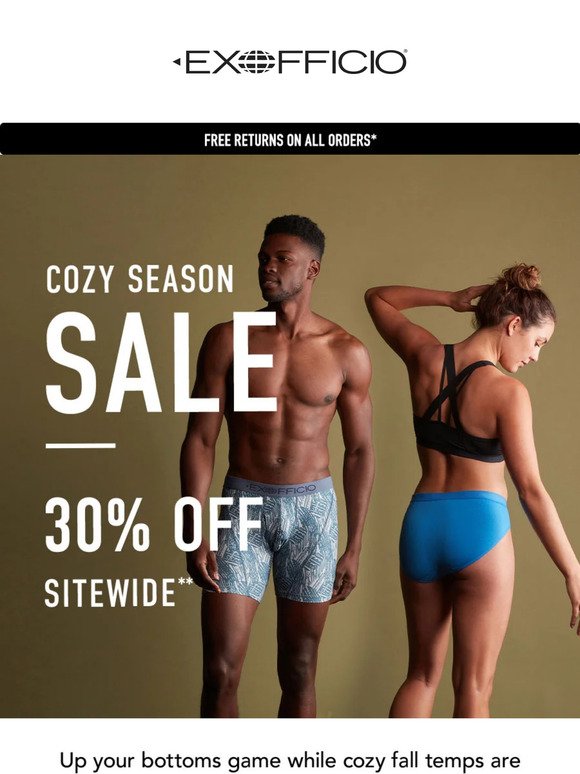 30% Off: Cozy Season Sale 🍂