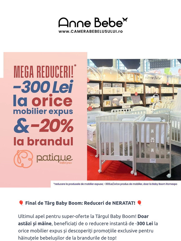 👶 Ultimele Zile de Reduceri Excepționale la Târgul Baby Boom! 👶