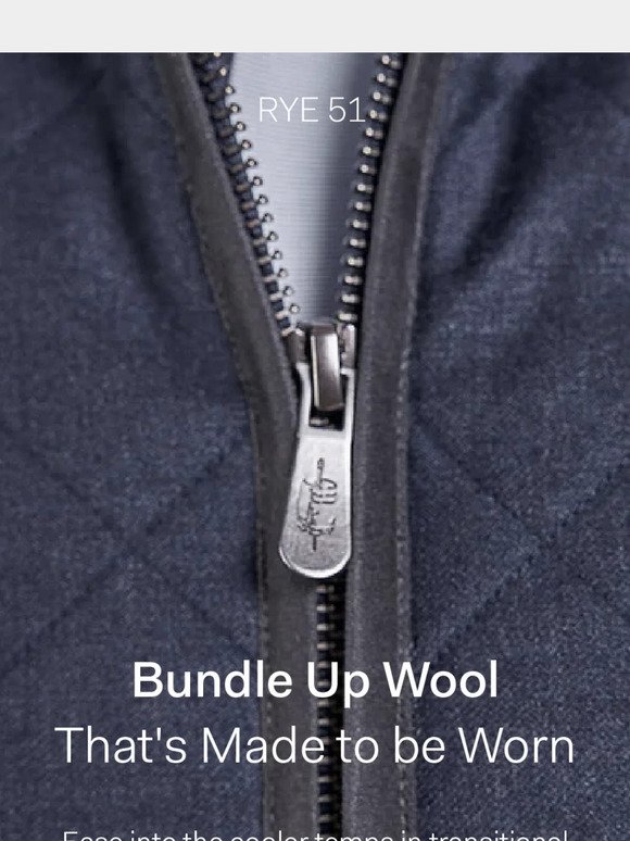 Luxe Lightweight Wool to keep you warm