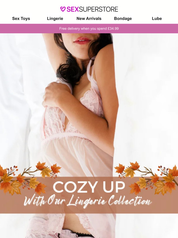 Cozy Up with Our Lingerie Collection 🍂