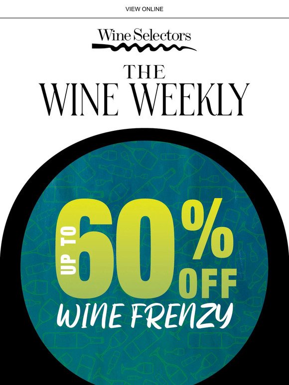 Up to 60% OFF + Festive Wine Packs!
