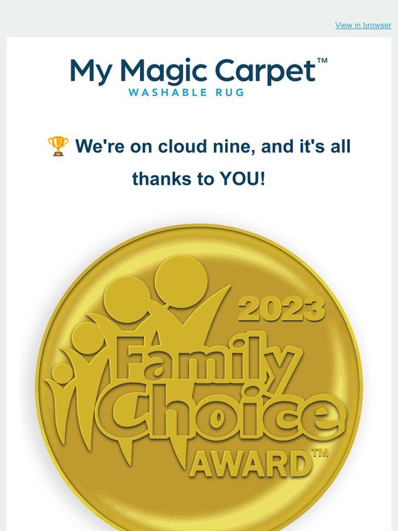 We Won & You're the Reason! Discover Why Families Choose Us This Year ✨