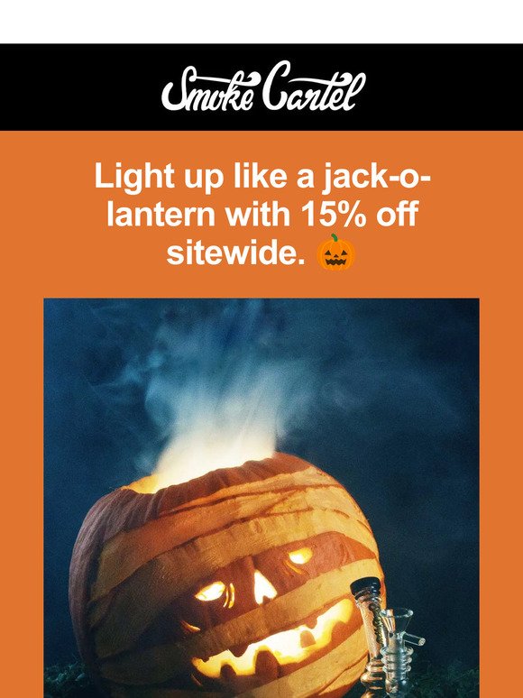 15% OFF SITEWIDE 🎃👻