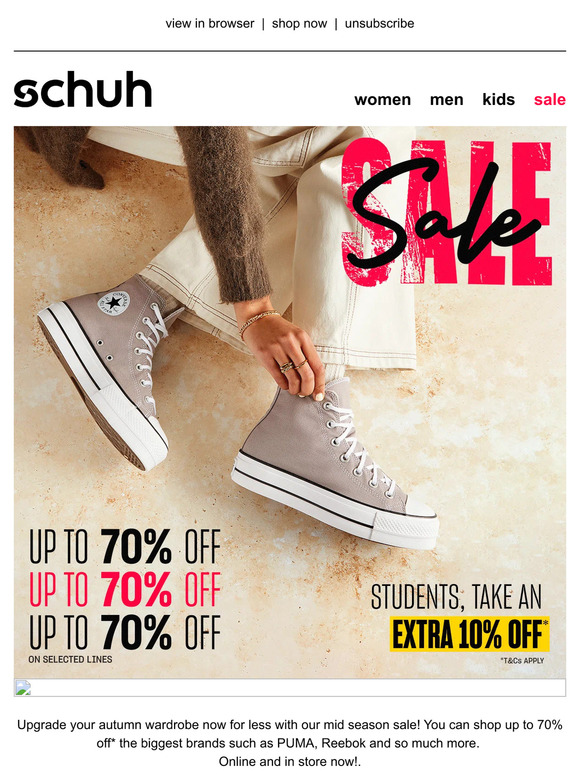 Schuh on sale sale ireland